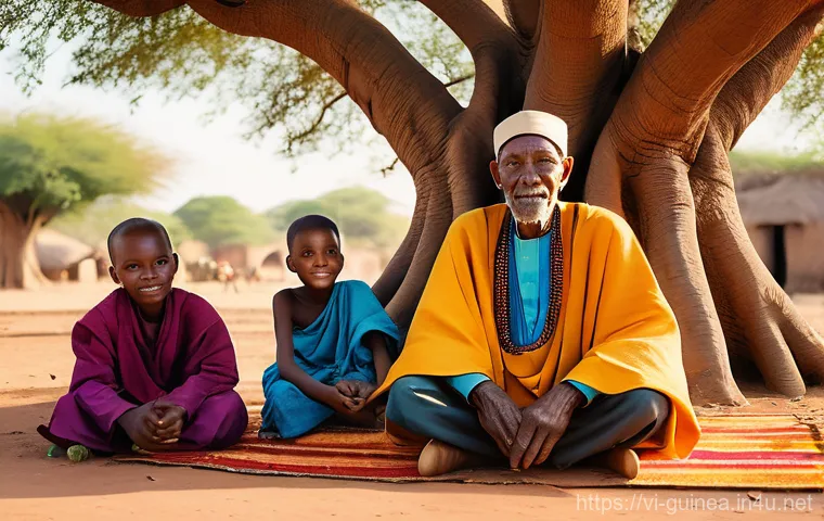 기니에서 출판된 유명 문학 작품 - Prompt 1: The Elder Griot's Tale**