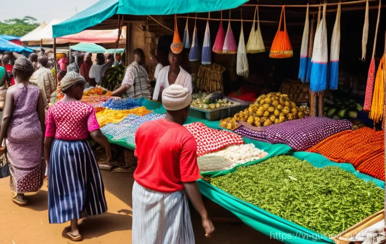 기니에서 인기 있는 유튜브 채널 - **Vibrant Afropop Performance in Conakry:** A dynamic and colorful scene depicting a contemporary Gu...